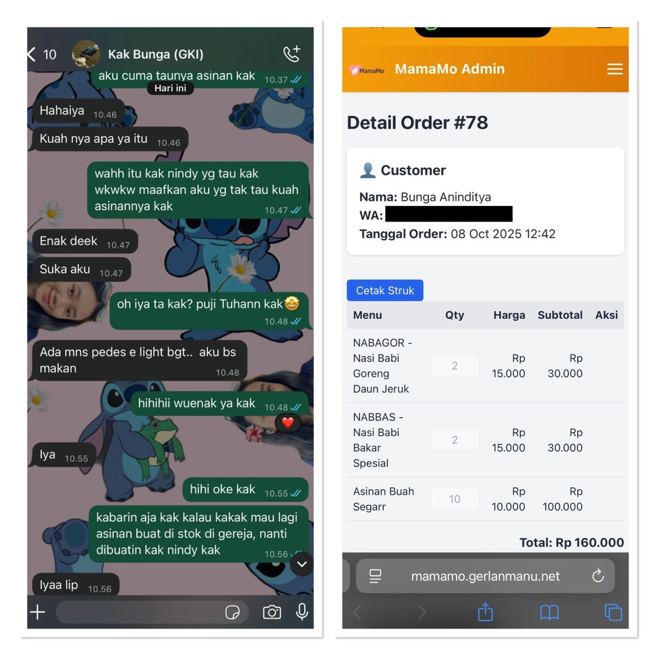 Testimoni Bunga Aninditya